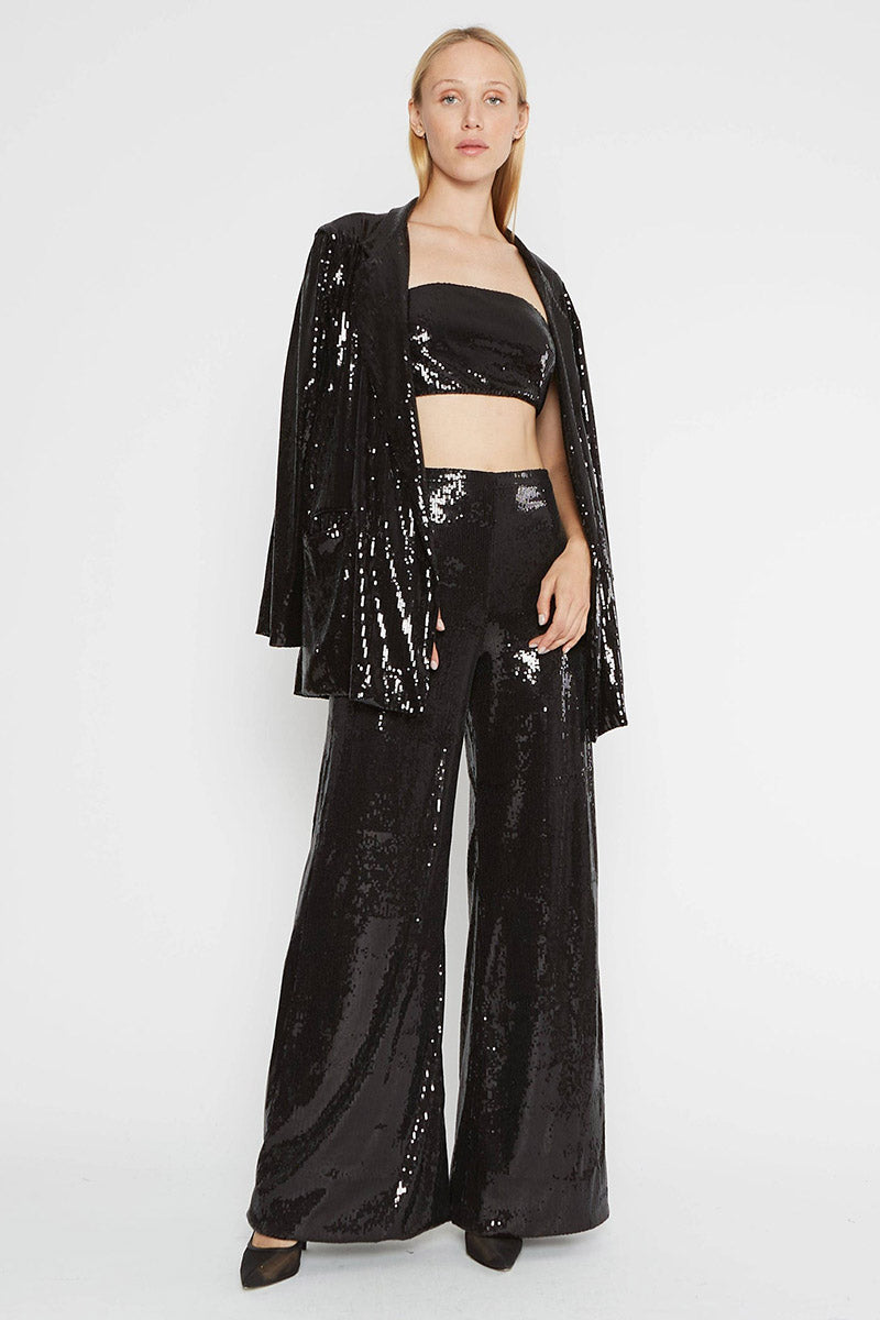 SEQUIN OVERSIZED BLAZER
