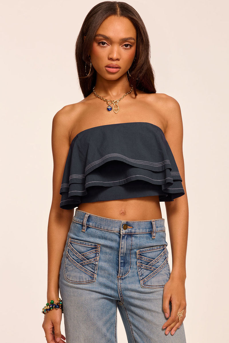 POPPY CROP TOP