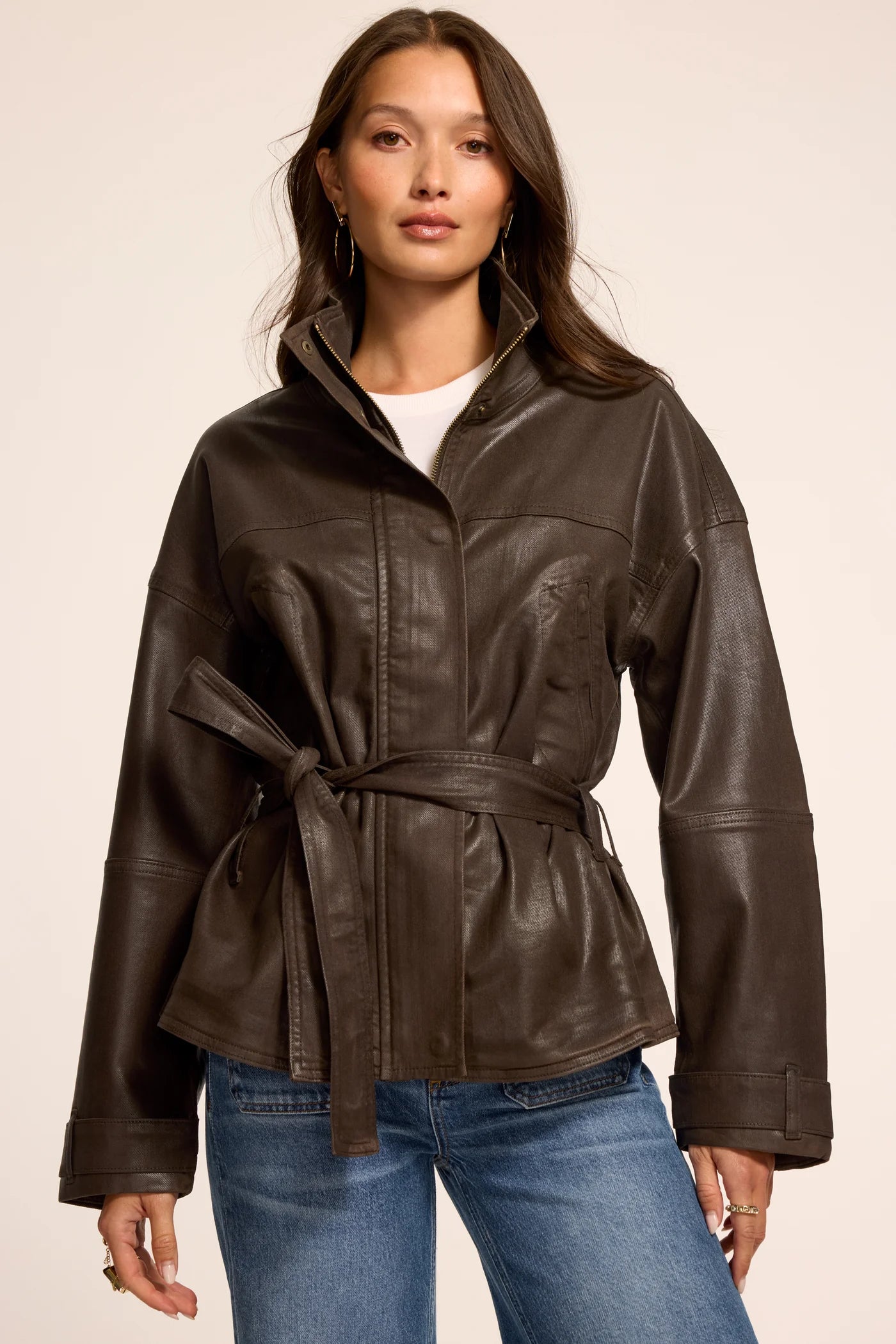 ROBIN COATED JACKET