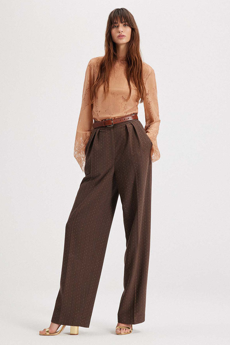 KORES PUNTO HERRINGBONE PANT