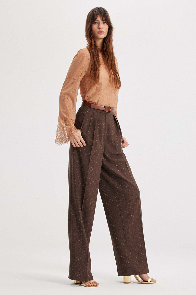 KORES PUNTO HERRINGBONE PANT