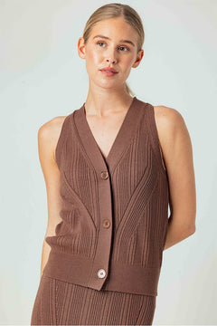 トップス Bibiy. VALENCIA VEST SUNDAYS - Ziva Vest - Tuni