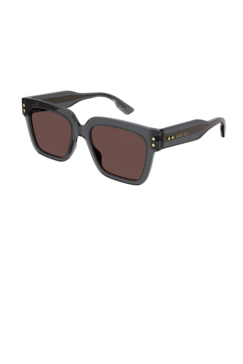 Amazon.com: Gucci Geometric Sunglasses GG0956S 001 Black/Green 54mm 956 :  Clothing, Shoes & Jewelry