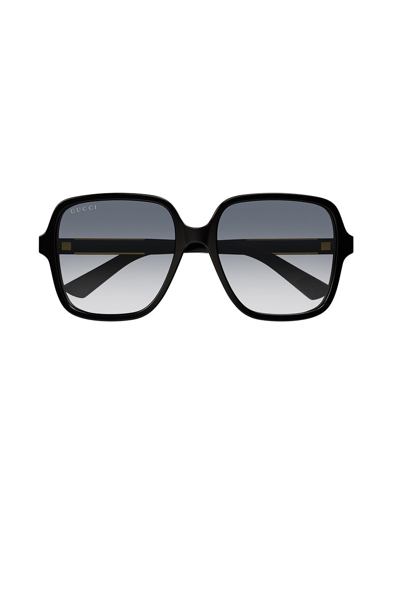 Gucci Generation Oversized Square-frame Acetate Sunglasses in Black