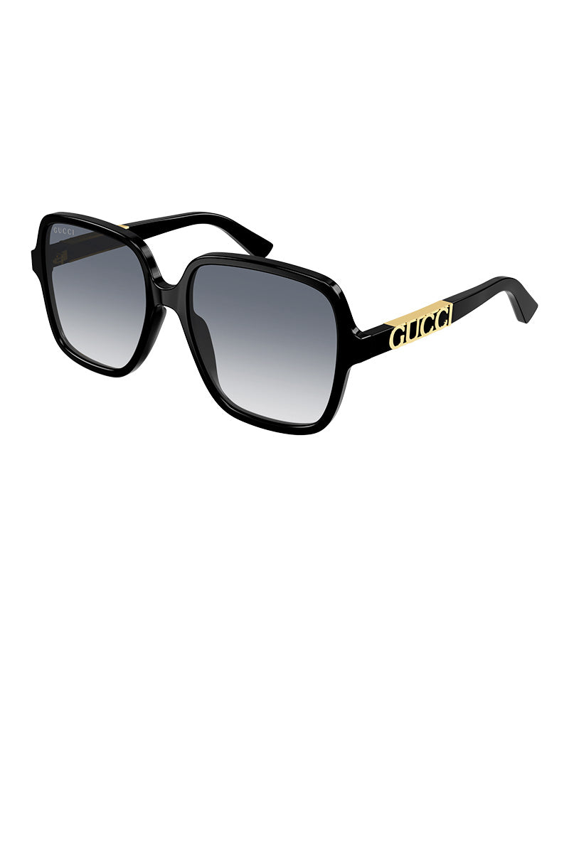 Gucci Generation Oversized Square-frame Acetate Sunglasses in Black
