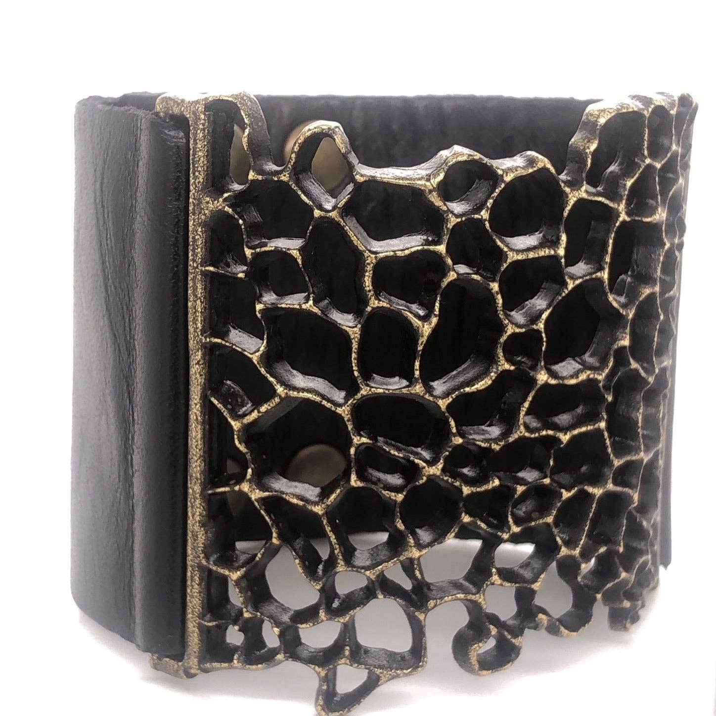 Honeycomb Bracelet: Black