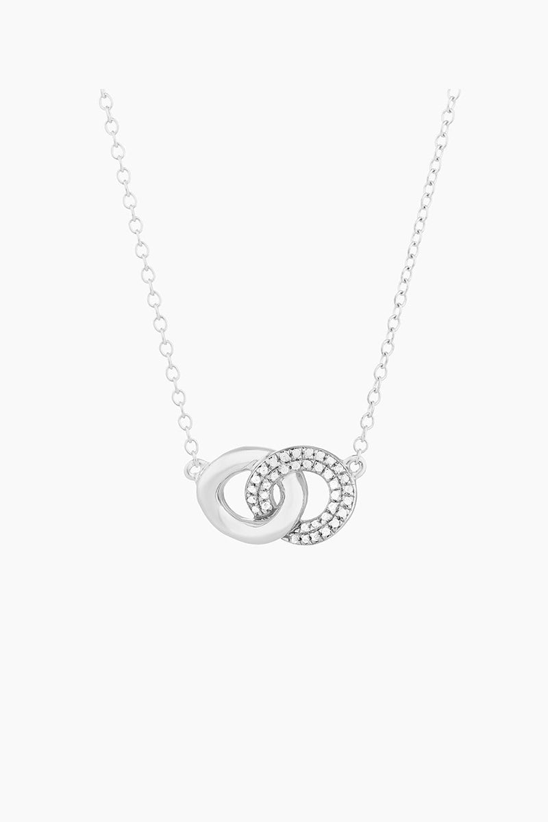 ENTWINED DISCS NECKLACE